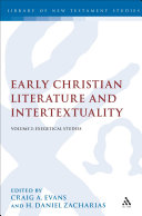 Early Christian literature and intertextuality.