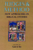 Judges & methods : new approaches in Biblical studies /
