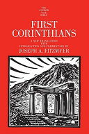 First Corinthians a new translation with introduction and commentary /