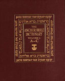 The anchor bible dictionary : Vol.1; A-C /