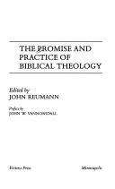 The promise and practice of biblical theology.