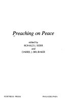 Preaching on peace /