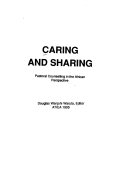 Caring and sharing : pastoral counselling in the African perspective /