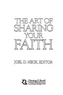 The art of sharing your faith.