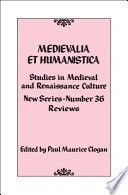 Studies in medieval and renaissance culture reviews /