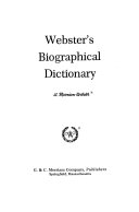 Webster's biographical dictionary /