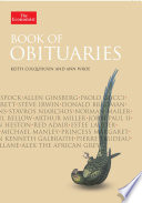 The Economist book of obituaries