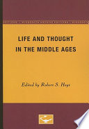 Life and thought in the early Middle Ages