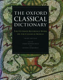The oxford classical dictionary /