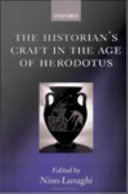 The historian's craft in the age of Herodotus