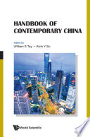 Handbook of contemporary China