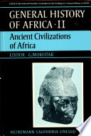 General history of Africa. II : ancient civilizations of Africa /