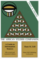 The African studies companion : a guide to information sources /