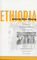 Ethiopia since the derg : a decade of democratic pretension and performance.