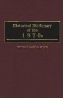 Historical dictionary of the 1970s