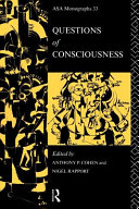 Questions of consciousness