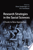 Research strategies in the social sciences a guide to new approaches /
