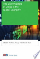 The evolving role of China in the global economy