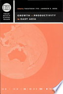 Growth and productivity in East Asia