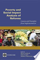 Poverty and social impact analysis of reforms lessons and examples from implementation /