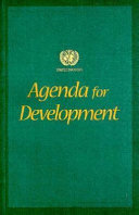 Agenda for development.