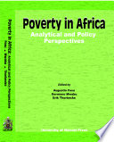 Poverty in Africa : analytical and policy perspectives /