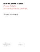 Sub-Saharan Africa : from crisis to sustainable growth.