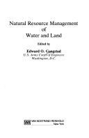 Natural resource management of water and land /