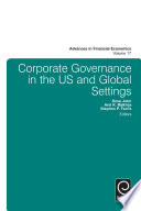 Corporate governance in the US and global settings /