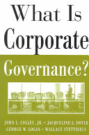 What is corporate governance /