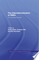 The internationalization of SMEs the Interstratos project /