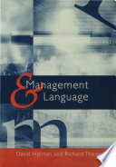 Management and language the manager as a practical author /