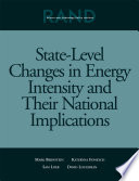 State level changes in energy intensity and their national implications