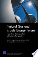 Natural gas and Israel's energy future near-term decisions from a strategic perspective /
