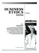 Business ethics 93/94.