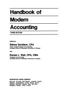 Handbook for modern accounting /