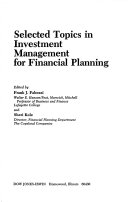 Selected topics in investment management for financial planning.