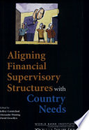 Aligning financial supervisory structures with country needs