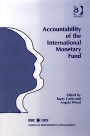 Accountability of the international monetary fund.