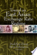 Toward an East Asian exchange rate regime