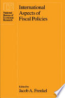 International aspects of fiscal policies