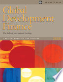 Global development finance the role of international banking.