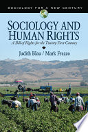 Sociology and human rights : a bill of rights for the twety-first century /