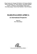 Marginalized Africa : an international perspective.