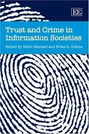 Trust and crime in information societies /