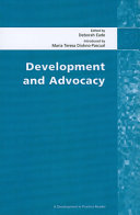 Development and advocacy : selected essays from Development in practice /