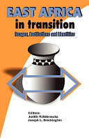 East Africa in transition images, institutions, and identities /
