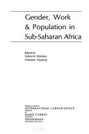 Gender, work & population in sub-Saharan Africa /