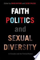 Faith, politics, and sexual diversity in Canada and the United States