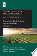From community to consumption new and classical themes in rural sociological research /